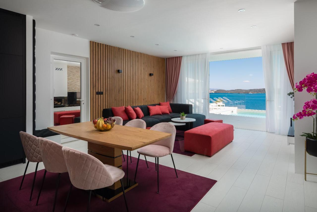 Villa Adria View With Heated Pool I Trogir Zewnętrze zdjęcie
