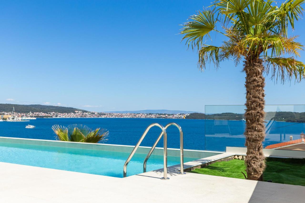 Villa Adria View With Heated Pool I Trogir Zewnętrze zdjęcie