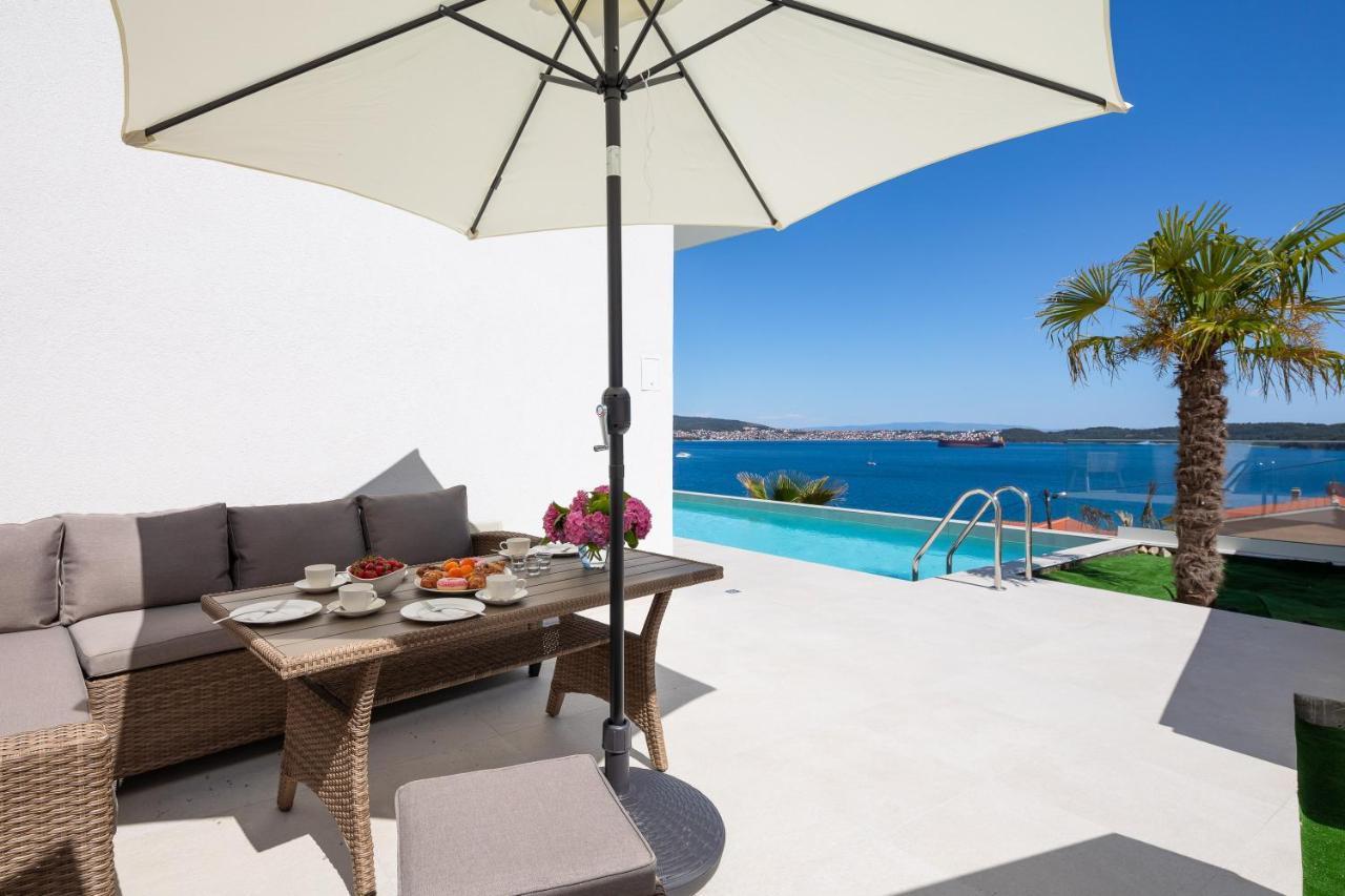 Villa Adria View With Heated Pool I Trogir Zewnętrze zdjęcie