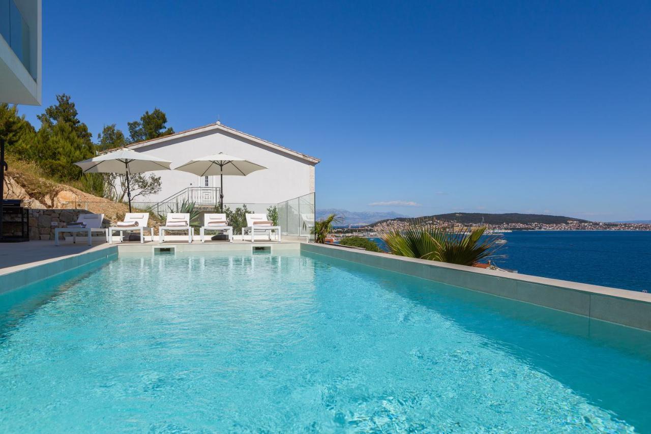 Villa Adria View With Heated Pool I Trogir Zewnętrze zdjęcie