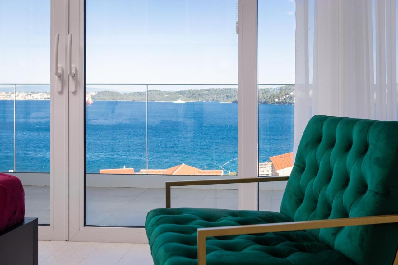 Villa Adria View With Heated Pool I Trogir Zewnętrze zdjęcie